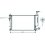 Radiatore acqua per PEUGEOT PARTNER/RANCH dal 1996 al 2002