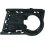 Griglia laterale paraurto con foro fendinebbia per VOLKSWAGEN TIGUAN dal 2007 al 2011 lato sinistro guidatore