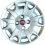 Coppa ruota diametro 14 mod. trekking $09-07-12-11 per FIAT PANDA dal 2003 al 2011