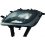 Fendinebbia nero per OPEL ASTRA J dal 2009 al 2012 lato sinistro guidatore