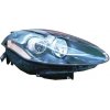 Proiettore nero 10-09-06-14 fan bianco per FIAT BRAVO dal 2007 al 2014 lato destro passeggero