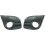 Griglia laterale paraurto con foro (kit) per CITROEN C2 dal 2008 al 2010