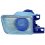 Fendinebbia per VOLKSWAGEN GOLF  III dal 1991 al 1997 lato sinistro guidatore