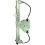 Meccanismo alzacristallo post. antipinch per BMW 3 E90 dal 2005 al 2008 lato sinistro guidatore