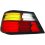 Plastica fanale posteriore per MERCEDES-BENZ E dal 1984 al 1989 lato sinistro guidatore