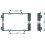 Condensatore per CITROEN C4 dal 2014 al 2017