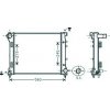 Radiatore acqua per FIAT PANDA dal 2012