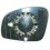 Piastra specchio retrovisore per SKODA ROOMSTER dal 2006 al 2010 lato destro passeggero