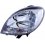 Proiettore fan. bianco per NISSAN KUBISTAR dal 2003 al 2009 lato sinistro guidatore