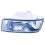 Fendinebbia per ISUZU DMAX dal 2002 al 2006 lato destro passeggero