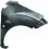 Parafango anteriore per CHEVROLET - DAEWOO SPARK dal 2010 al 2012 lato destro passeggero