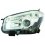 Proiettore xenon per NISSAN QASHQAI dal 2010 al 2013 lato destro passeggero