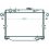 Radiatore acqua per TOYOTA LAND CRUISER dal 1996 al 2002