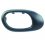 Ghiera maniglia apriporta int. nera per PEUGEOT 206 dal 1998 al 2009 lato destro passeggero