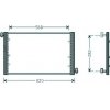 Condensatore per FIAT MULTIPLA dal 1998 al 2004
