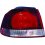 Fanale posteriore esterno fumé ad. Hella per VOLKSWAGEN GOLF  VI dal 2008 al 2012 lato sinistro guidatore