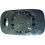 Piastra specchio retrovisore per RENAULT CLIO dal 2005 al 2009 lato destro passeggero