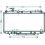 Radiatore acqua per TOYOTA RAV 4 dal 2003 al 2005