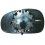Piastra specchio retrovisore termica per SEAT LEON dal 2005 al 2009 lato destro passeggero