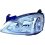 Proiettore ad. AL 10-02-07-04 per OPEL CORSA C dal 2003 al 2006 lato destro passeggero