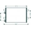 Condensatore per DACIA SANDERO dal 2008 al 2012