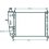 Radiatore acqua per FIAT BRAVO dal 1995 al 2001