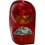 Fanale posteriore 3 fori lampada per JEEP CHEROKEE dal 2001 al 2004 lato sinistro guidatore