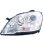 Proiettore cromato per MERCEDES-BENZ M W164 dal 2008 al 2011 lato sinistro guidatore