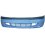 Paraurto anteriore parzialmente verniciabile con fori fendinebbia per FORD FIESTA MK IV dal 1999 al 2002