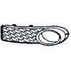 Griglia laterale paraurto con foro fendinebbia per VOLKSWAGEN NEW BEETLE dal 2005 al 2011 lato sinistro guidatore