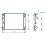 Radiatore acqua per RENAULT CLIO dal 1998 al 2001