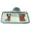 Lucciola laterale bordo nero per OPEL ZAFIRA dal 2008 al 2011 lato sinistro guidatore