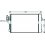 Condensatore per MERCEDES-BENZ VITO dal 2003 al 2010