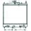 Radiatore acqua per NISSAN NOTE dal 2005 al 2008