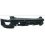 Paraurto posteriore nero con fori sensore per FORD KUGA dal 2012 al 2016