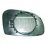 Piastra specchio retrovisore per CITROEN SAXO dal 1996 al 1999 lato destro passeggero