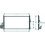 Condensatore per NISSAN ALMERA N16 dal 2000 al 2002