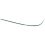 Profilo laterale paraurto post cromato per MERCEDES-BENZ C W203 dal 2000 al 2004 lato sinistro guidatore