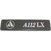 Sigla posteriore per AUTOBIANCHI A112 dal 1969 al 1987