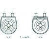 Radiatore olio per HYUNDAI SANTA FE' dal 2000 al 2006