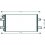 Condensatore per VOLKSWAGEN TRANSPORTER T4 CARAVELLE dal 1996 al 2003