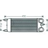 Intercooler per CITROEN C5 dal 2008