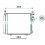 Condensatore per HYUNDAI i10 dal 2007 al 2010
