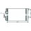 Condensatore per OPEL ASTRA G dal 1998 al 2004
