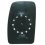 Piastra specchio retrovisore superiore per NISSAN INTERSTAR dal 2002 al 2006 lato destro passeggero