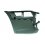 Cantonale paraurto posteriore nero per BMW X3 E83 dal 2006 al 2010 lato sinistro guidatore