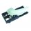Maniglia apriporta interna argento per HYUNDAI i10 dal 2010 al 2013 lato sinistro guidatore