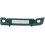 Paraurto anteriore nero inferiore per FORD FIESTA MK V dal 2005 al 2008