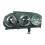 Proiettore per ALFA ROMEO BRERA dal 2005 al 2010 lato sinistro guidatore