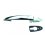 Maniglia esterna anteriore dx s-foro nottolino cromata per LANCIA YPSILON dal 2006 al 2011